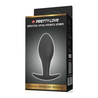 Plug Anal Ancre Silicone Pretty Love - avec son échelle de taille