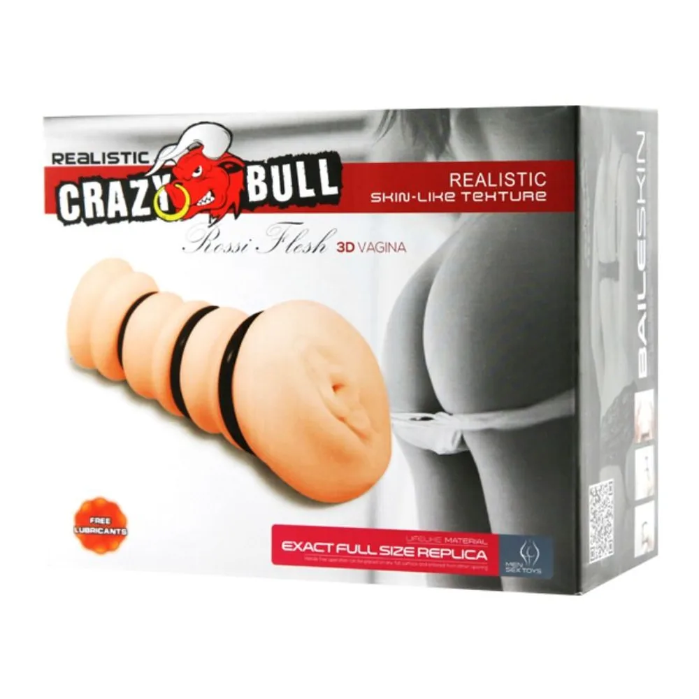 Masturbateur Anneaux Modèle Vagin Crazy Bull
