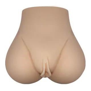 Masturbateur silicone réaliste double orifice, autre vue 5