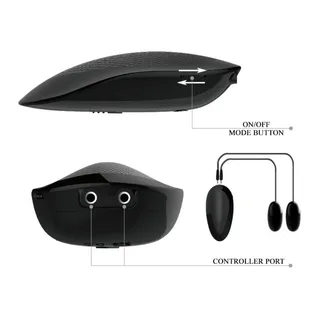 Masturbateur silicone chair deux canaux avec balles vibrantes télécommandées, autre vue 3