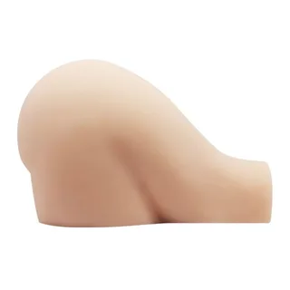 Masturbateur silicone chair deux canaux avec balles vibrantes télécommandées, autre vue 6