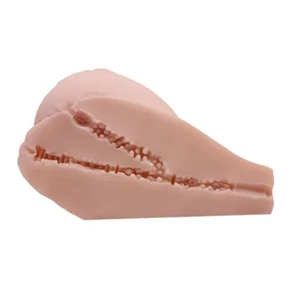 Masturbateur silicone chair deux canaux, autre vue 8