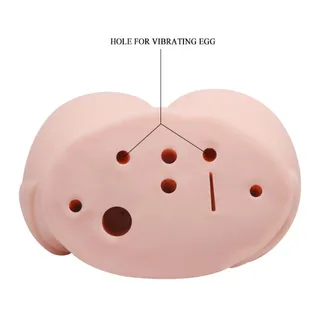 Masturbateur rose deux canaux réaliste, silicone, autre vue 5