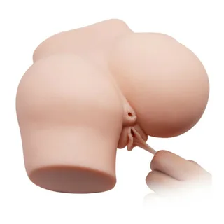 Torse silicone chair deux canaux avec œufs vibrants, autre vue 8