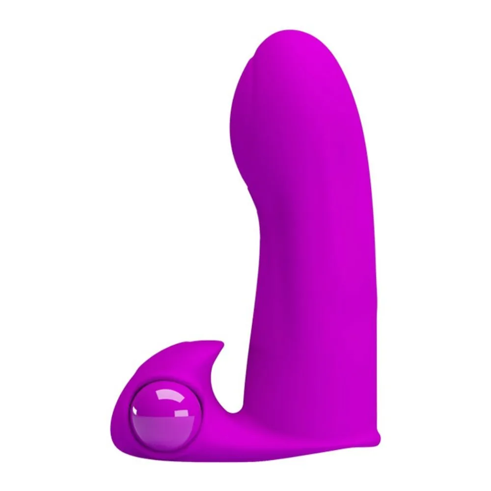 Ensemble vibromasseur composé de trois éléments en silicone fuchsia : un doigtier vibrant de forme arrondie avec ouverture, un vibromasseur compact cylindrique et une télécommande filaire