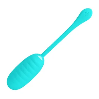 Œuf Vibrant Kirk Pretty Love - avec son échelle de taille - Vert clair