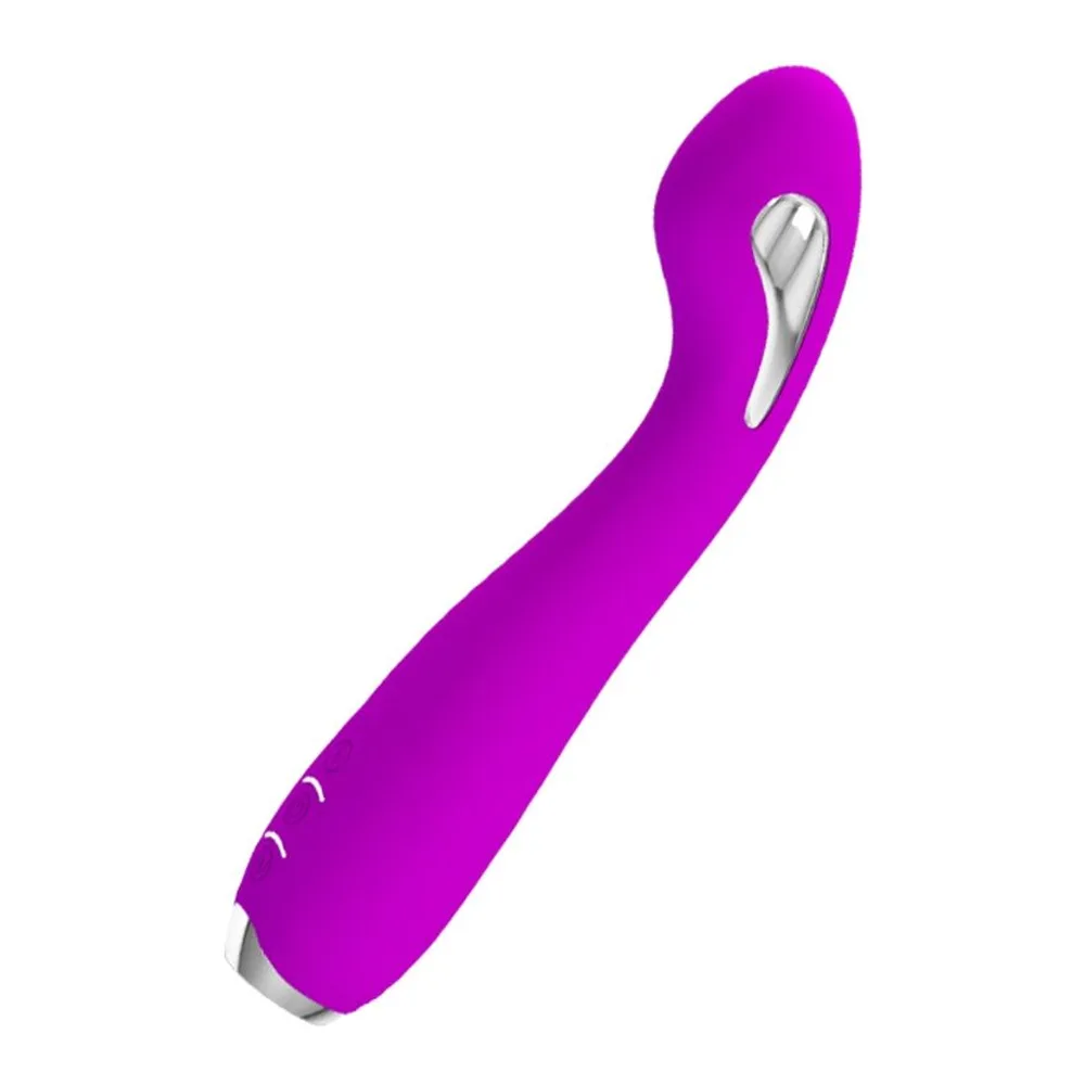 Vibromasseur silicone rose, électrostimulation rechargeable, autre vue 6