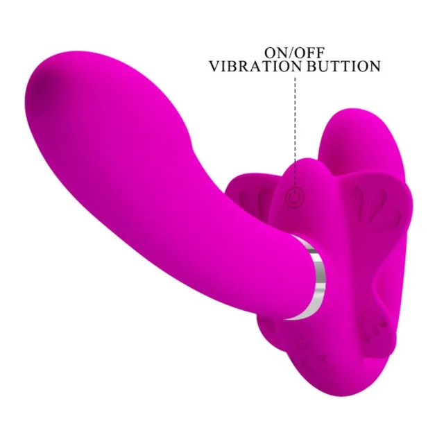 Vibrateur Double Strap-on Valerie