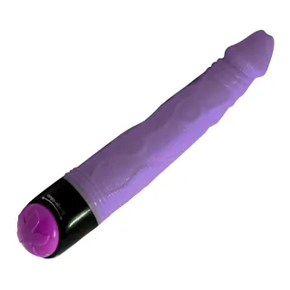 Vibrateur Réaliste Adour Club 21 Baile - vue de profil - Lilas
