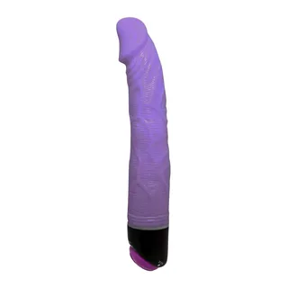 Vibrateur Réaliste Adour Club 21 Baile - vue de dos - Lilas