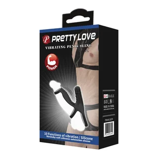 Manchon extension silicone noir 10 modes vibration, autre vue 6