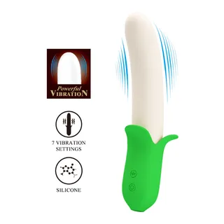 Vibromasseur Banana Knight Pretty Love vue 2