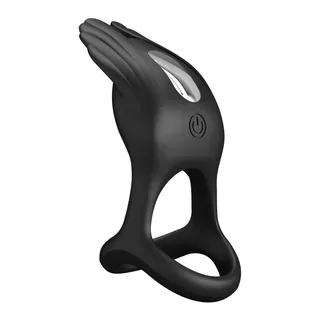 Cockring Silas Pretty Love - accessoires fournis - Noir