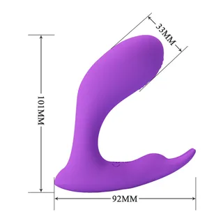 Vibromasseur Idabelle Télécommande Vibration et Pulsation vue 5
