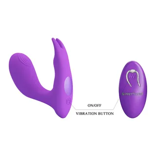 Vibromasseur Idabelle Télécommande Vibration et Pulsation vue 6