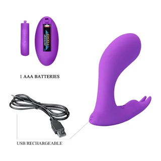 Vibromasseur Idabelle Télécommande Vibration et Pulsation vue 8
