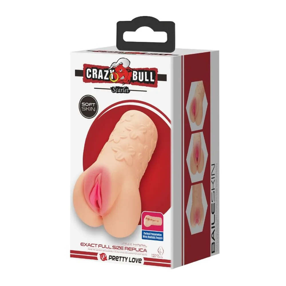 Masturbateur Mastubador Écarlate Forme Vagin Crazy Bull