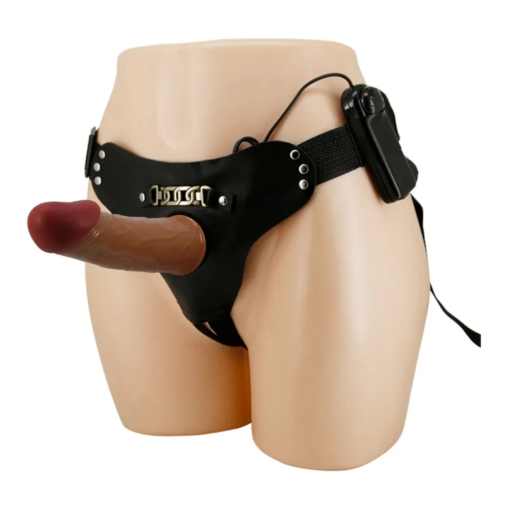 Starks Harnais avec Gode Vibrant Pretty Love - accessoires fournis
