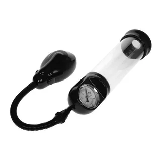 Pompe à pénis automatique noire avec manomètre, autre vue 7