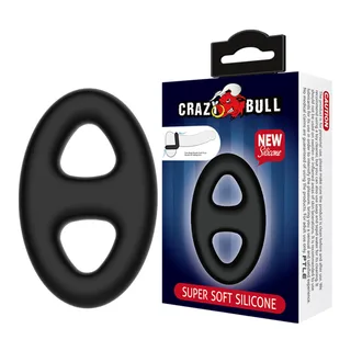 Bague en Silicone Double Ovale Crazy Bull vue 6