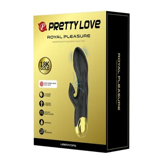 Vibromasseur Rechargeable Plaqué Or Pretty Love vue 5