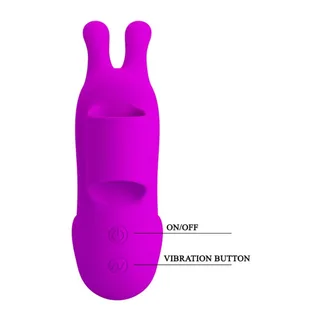 Vibromasseur Smart dé Rechargeable avec Lapin Pretty Love vue 4