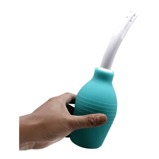 Poire à Lavement Caoutchouc Bleu Mr Play vue 7