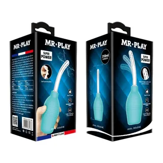 Poire à Lavement Caoutchouc Bleu Mr Play vue 8