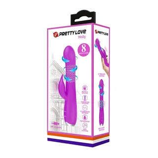 Vibromasseur Molly Rotation Rechargeable Pretty Love vue 8