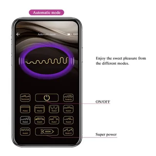 Balles Vibrantes Rechargeables Elvira Pretty Love - vue de profil - Violet