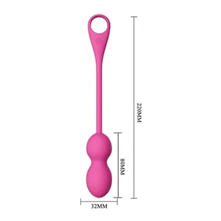 Balles Vibrantes Rechargeables Elvira Pretty Love - vue 10