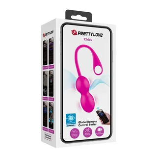Balles Vibrantes Rechargeables Elvira Pretty Love - détail de la texture