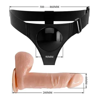 Tom Harnais Universel avec Gode Pretty Love - détail de la commande