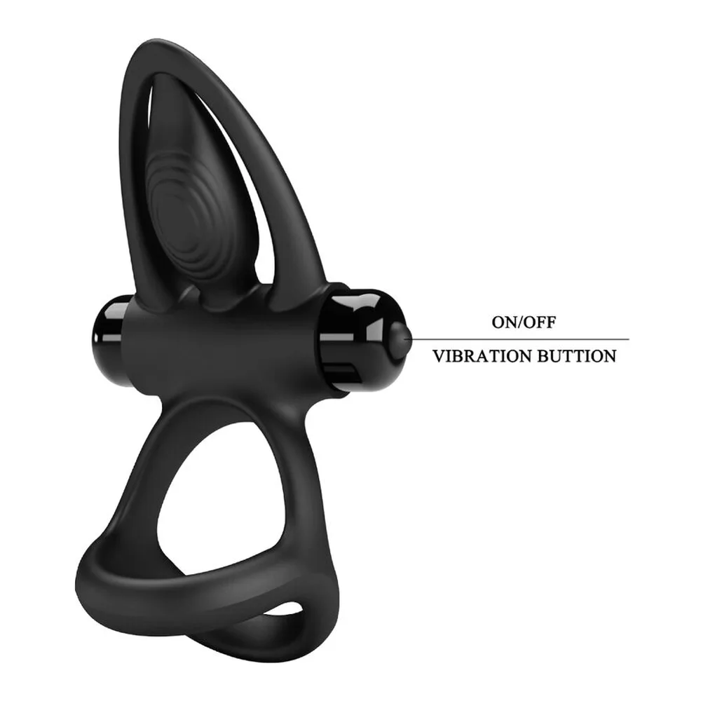 Anneau Vibrant Vibrations Silicone Pretty Love