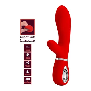 Vibrateur Multifonction G-spot Thomas Pretty Love - accessoires fournis