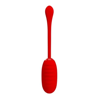 Œuf Vibrant Kirk Pretty Love - accessoires fournis - Rouge