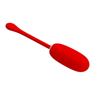 Œuf Vibrant Julius Pretty Love - détail de la texture - Rouge