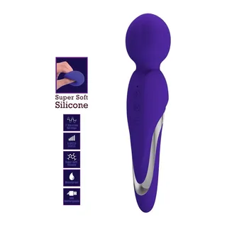 Wand vibromasseur Baguette Walter Pretty Love - Violet