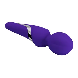 Baguette Walter Pretty Love - détail de la texture - Violet
