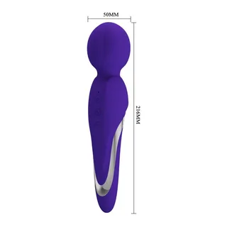 Baguette Walter Pretty Love - vue de dos - Violet