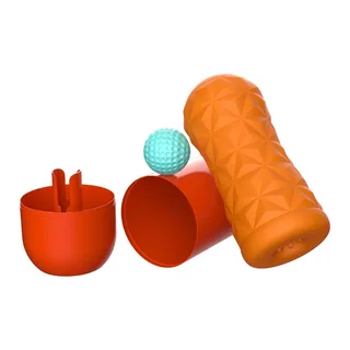 Masturbateur Victoria Cecil Pretty Love - avec sa base - Orange