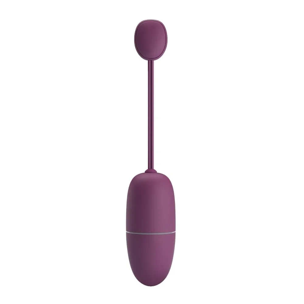 Œuf Vibrant Nymphe Pretty Love, coloris lilas, présenté seul sur fond blanc
