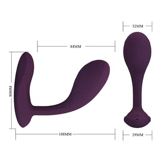 Baird Application G-spot Vibrations Pretty Love - avec sa base