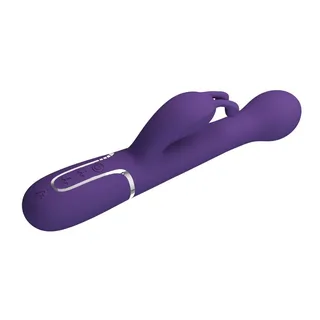 Vibrateur Lapin Dejon Perles Rotatives Pretty Love - détail de la commande - Violet