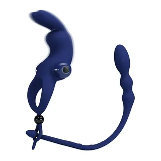 Plug anal Ayad Anneau Vibrateur Lapin Pretty Love vue 6