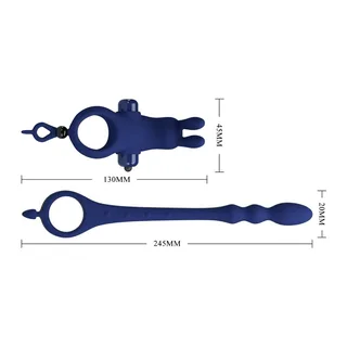 Plug anal Ayad Anneau Vibrateur Lapin Pretty Love vue 9