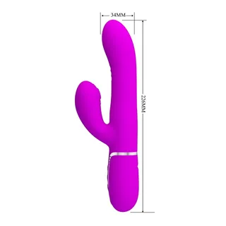 Vibrateur Multifonction G-spot Pretty Love - détail de la texture