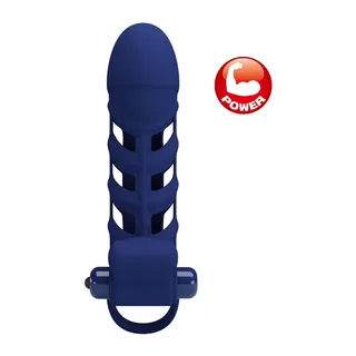 Altaf Anneau Vibrant avec Gaine en Silicone Pretty Love vue 5