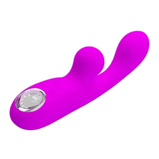 Skylar Vibrateur Stimulateur Pretty Love - avec sa base