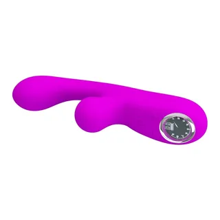 Skylar Vibrateur Stimulateur Pretty Love - avec son échelle de taille